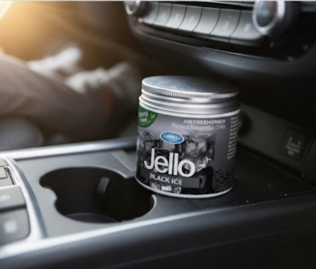 Jello black ice car perfumes